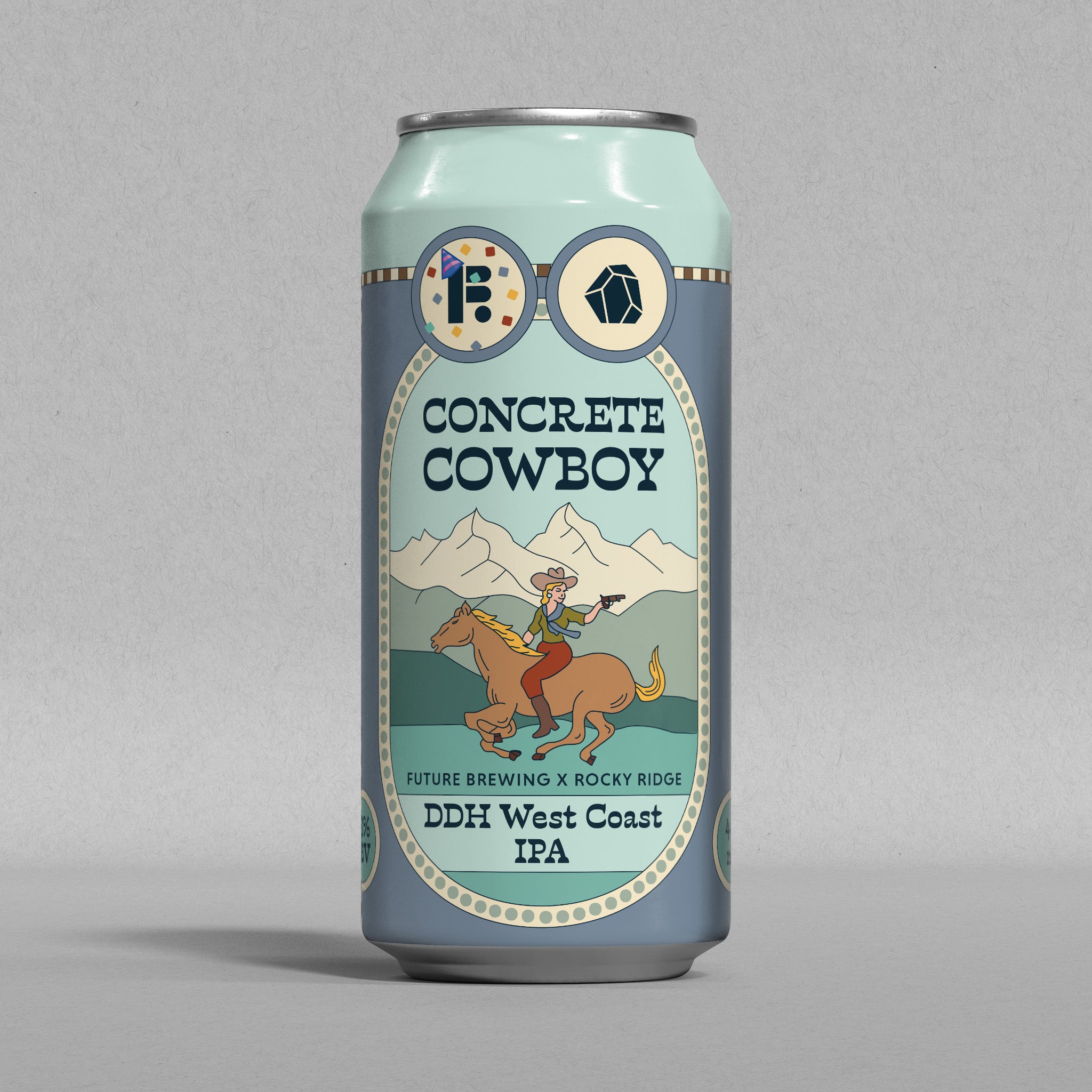 Concrete Cowboy - DDH West Coast IPA (4 Pack)
