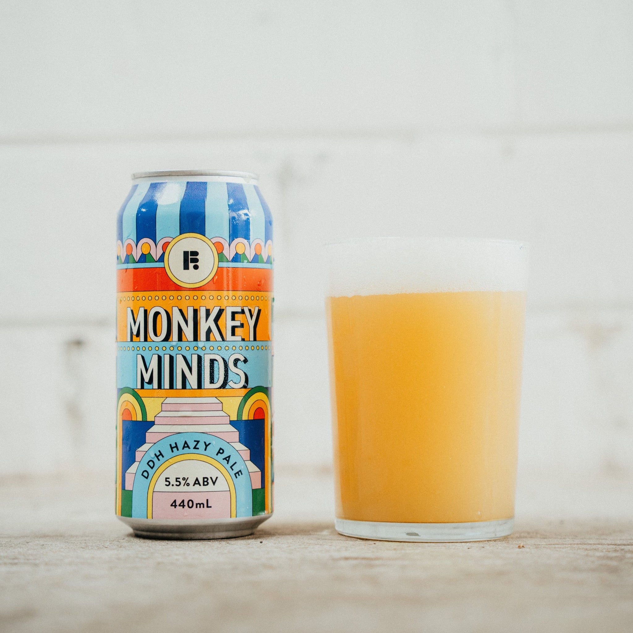 Monkey Minds - DDH Hazy Pale (4 Pack)