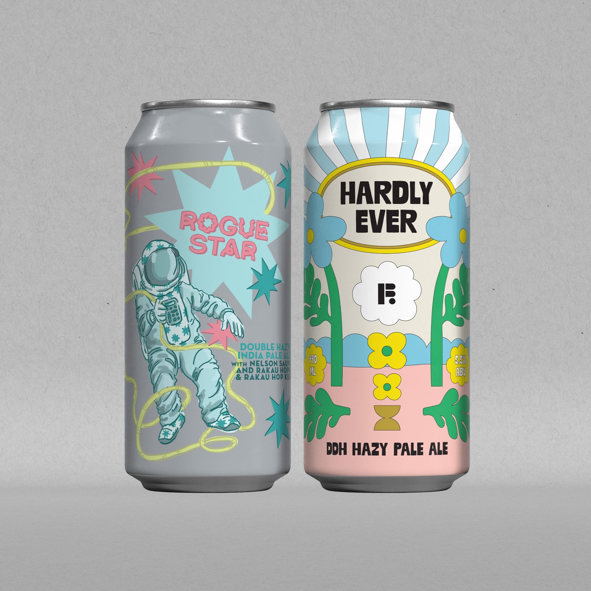 Mixed Four - Hardly Ever + Rogue Star (4 Pack)